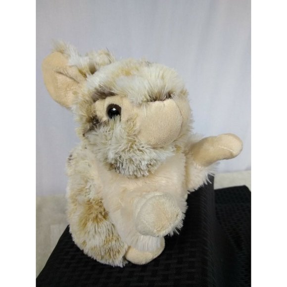 Spotted brown white 12" Rabbit stuffed plush by Dan Dee Collection - Picture 6 of 12